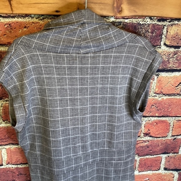 Papillon Grey Pull Over Collared Dress with Pockets Size L - Picture 14 of 17